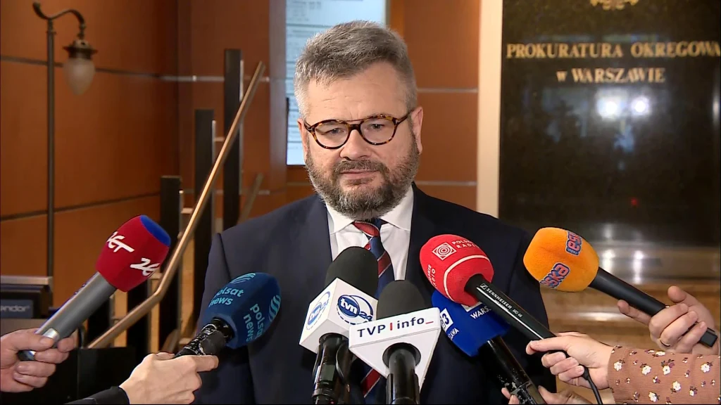 Rzecznik Prokuratury Okręgowej w Warszawie prok. Piotr Antoni Skiba