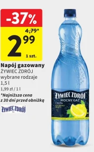 Газований напій Żywiec zdrój