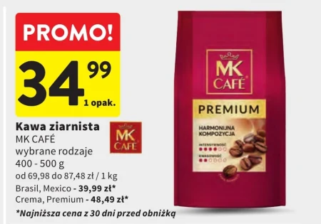 Kawa ziarnista MK Cafe
