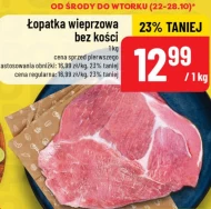 Łopatka bez kości