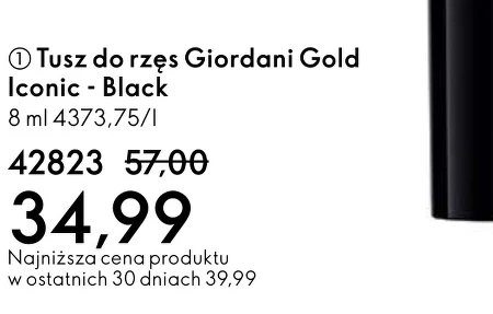 Tusz do rzęs Giordani Gold