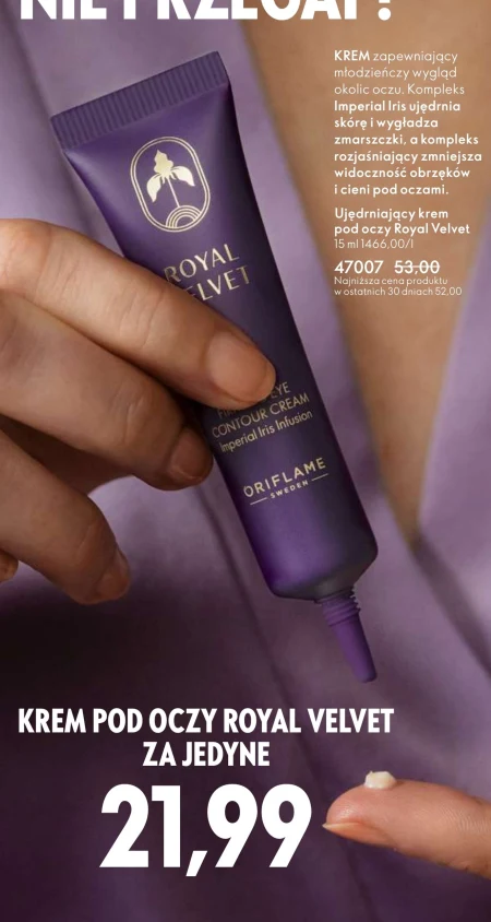 Krem pod oczy Royal Velvet
