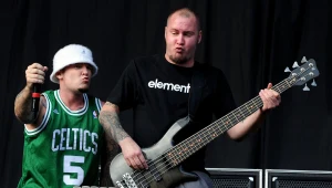 Fred Durst i zmarły niedawno Sam Rivers z Limp Bizkit