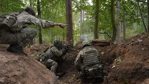 Ukraińscy żołnierze na szkoleniu w Wielkiej Brytanii (zdj. ilustracyjne)