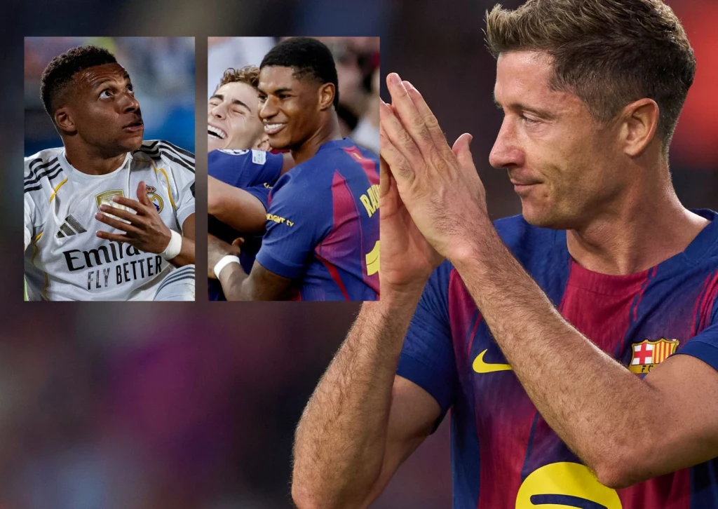 Marcus Rashford błyszczy pod nieobecność Roberta Lewandowskiego Marcus Rashford błyszczy pod nieobecność Roberta Lewandowskiego