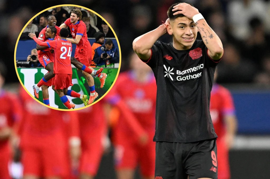 Piłkarze Bayeru Leverkusen nie mogli uwierzyć w wydarzenia dziejące się na boisku