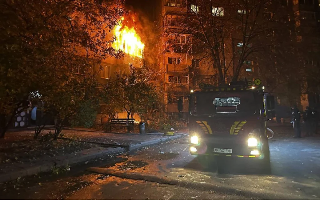 Wojna w Ukrainie. Rosjanie zaatakowali Shahedami Kijów i Zaporoże Wojna w Ukrainie. Rosjanie zaatakowali Shahedami Kijów i Zaporoże