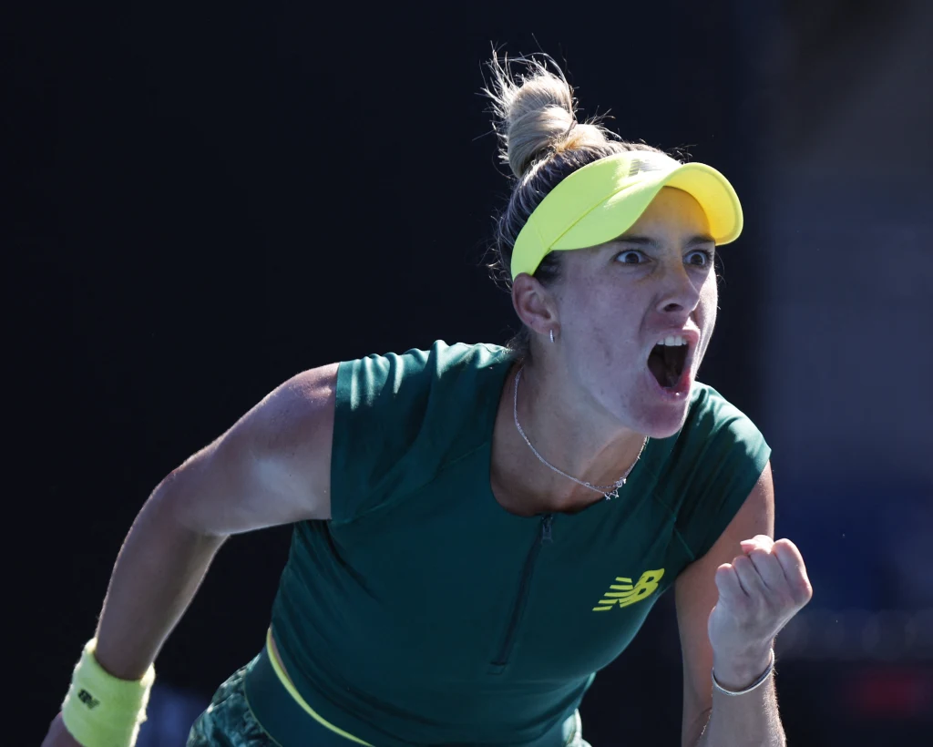 Radość McCartney Kessler po udanym zagraniu