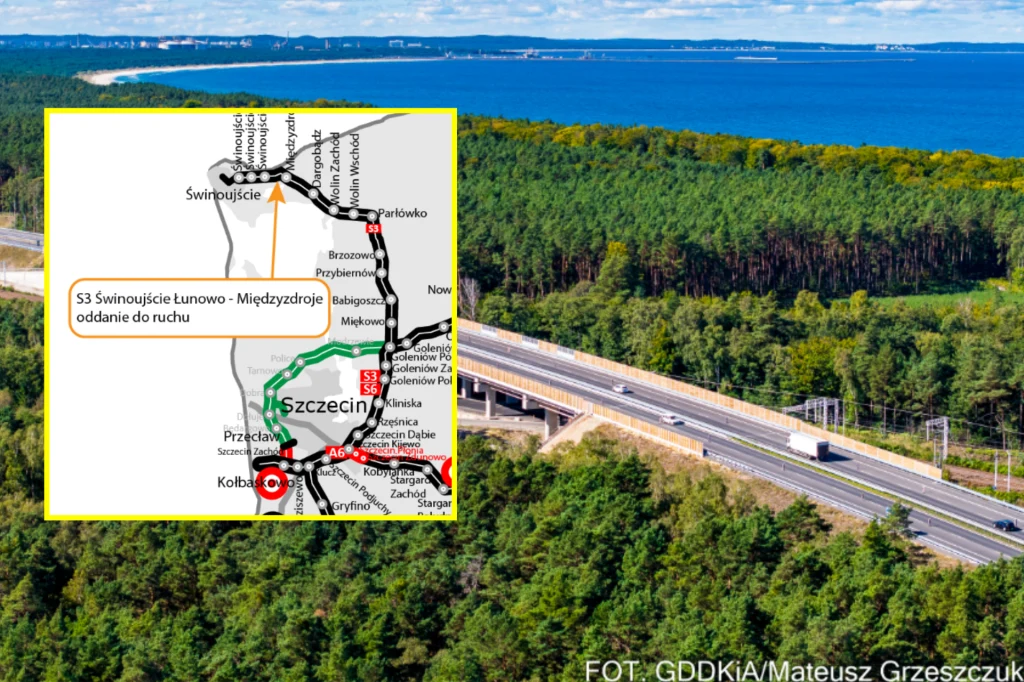 GDDKiA otworzyło ostatni brakujący odcinek drogi ekspresowej S3.