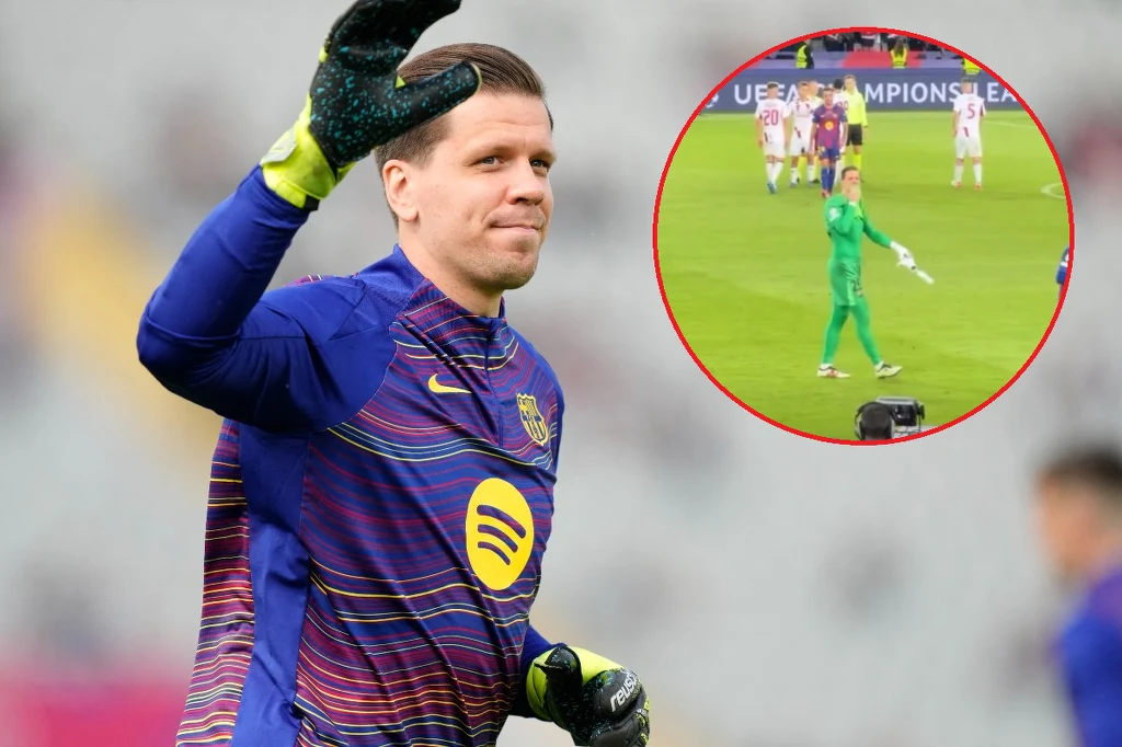 Szczęsny po meczu z Olympiakosem Szczęsny po meczu z Olympiakosem