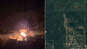 Ukraiński atak na zakłady chemiczne w Briańsku