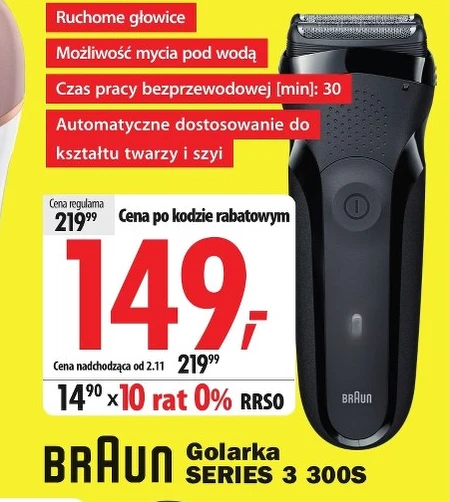 Golarka do twarzy Braun