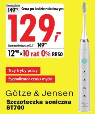 Szczoteczka soniczna Götze & Jensen