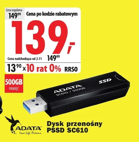 Dysk ssd Adata