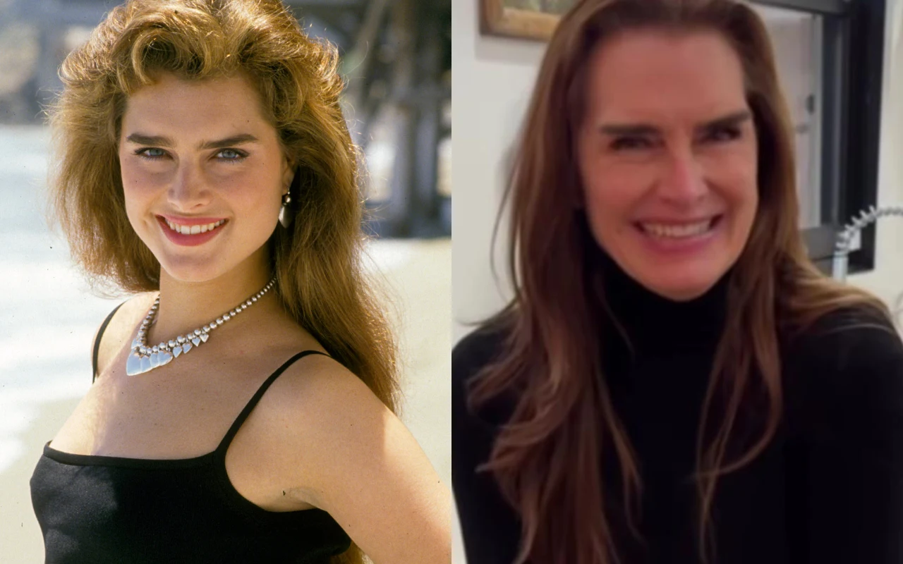 Booke Shields nie boi się pozować bez makijażu