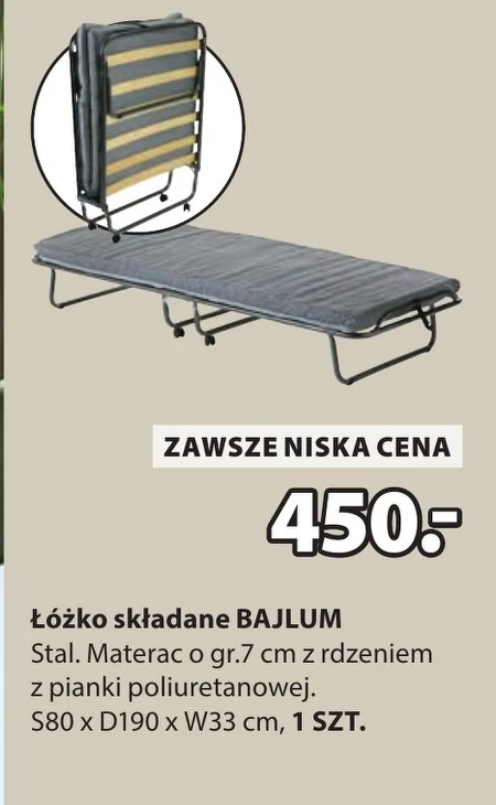 Łóżko składane S!