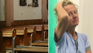 Odnaleźli ją w kościele, proszą o pomoc. Kobieta nie wie, kim jest