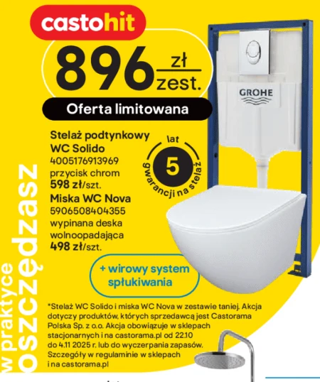 Zestaw podtynkowy Grohe