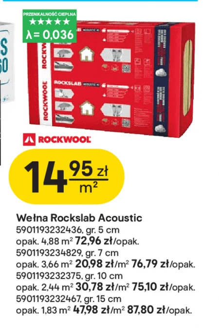 Шерсть Rockwool
