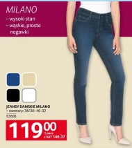 Jeansy damskie Milano