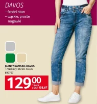 Jeansy damskie Davos