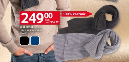 Szal męski