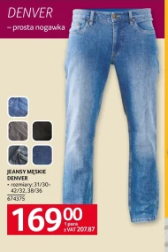 Jeansy męskie Denver