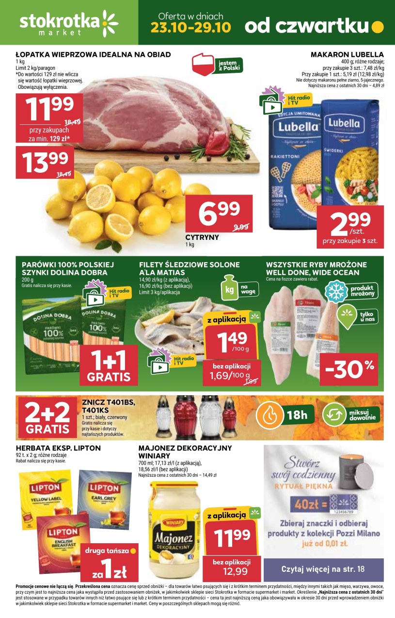 Gazetka promocyjna Stokrotka Market - wygasła 5 dni temu