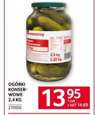 Ogórki konserwowe Economy