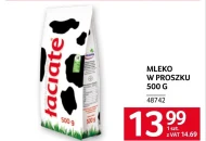 Mleko w proszku Łaciate