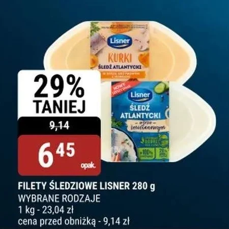 Filety śledziowe Lisner