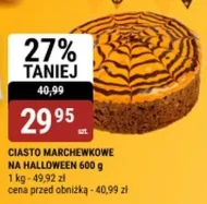 Ciasto marchewkowe Halloween