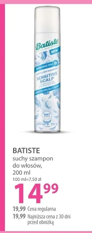 Suchy szampon Batiste