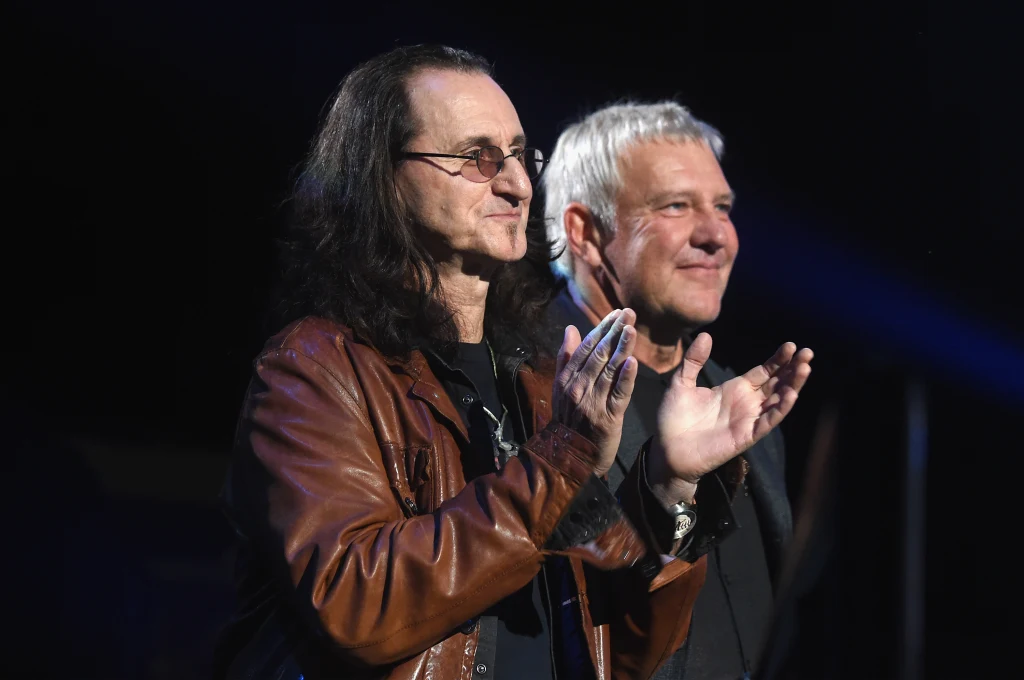 Rush w 2026 r. powróci na trasę - na zdjęciu Geddy Lee (wokal, bas) i Alex Lifeson (gitara)
