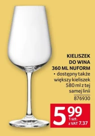 Kieliszek do wina Nuform