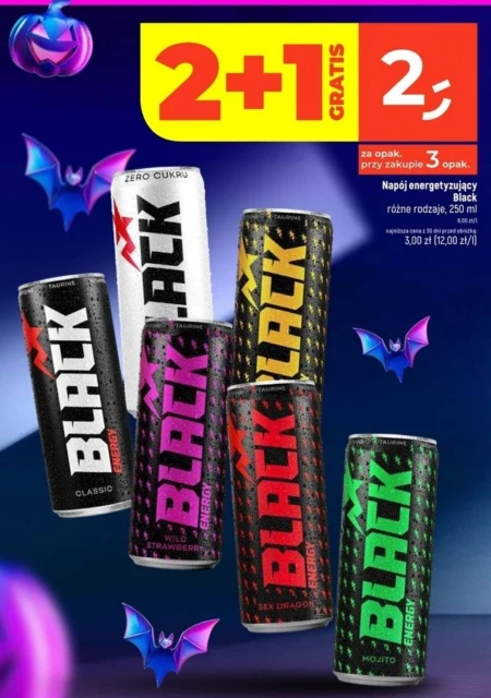 Napój energetyczny Black