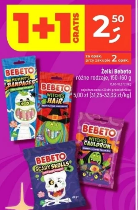 Żelki Bebeto