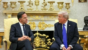 Donald Trump i Mark Rutte spotkali się w Białym Domu