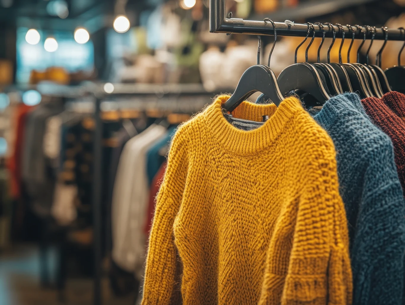 Sweter "dijon" znajdziemy w wielu sieciówkach. 