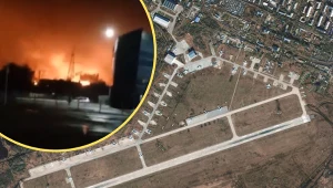 Świadkowie donoszą o 10 eksplozjach w rosyjskim Riazaniu. Płonie lokalna rafineria, do wybuchów miało dojść również w okolicy lotniska Diagilewo