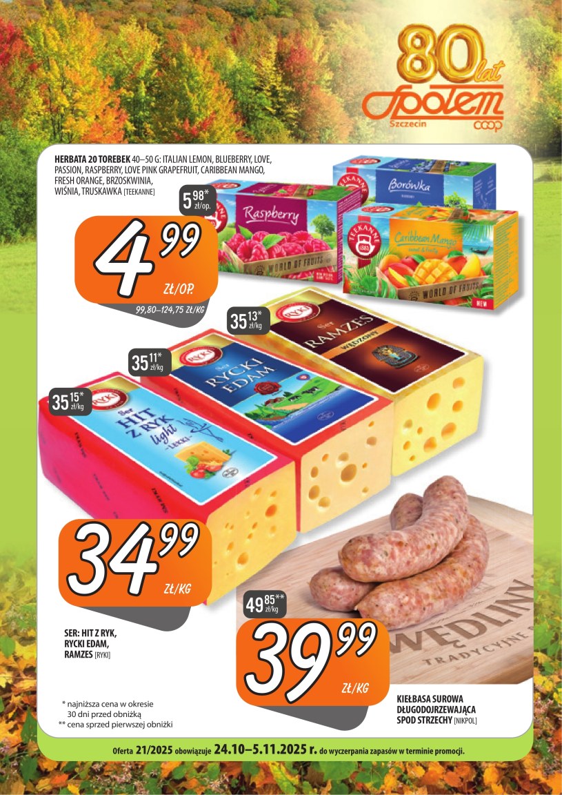 Gazetka promocyjna PSS Społem Szczecin - ważna od 24. 10. 2025 do 05. 11. 2025