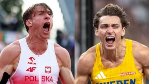 Hubert Trościanka i Armand Duplantis