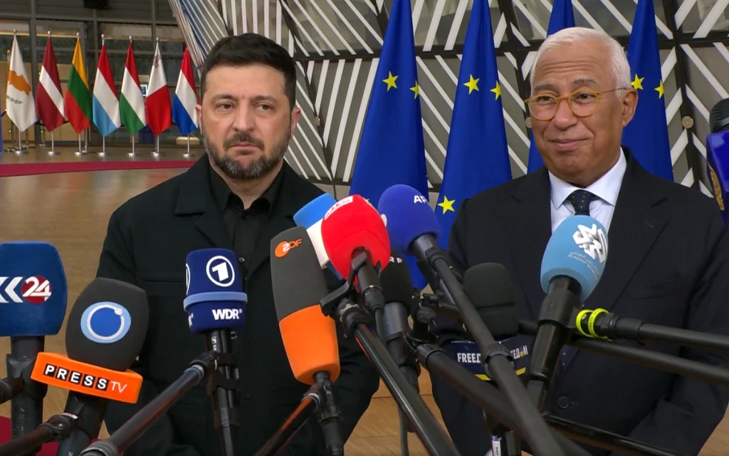 Zełenski negocjuje w Brukseli. "Nie zgodzimy się na ustępstwa terytorialne" Zełenski negocjuje w Brukseli. "Nie zgodzimy się na ustępstwa terytorialne"