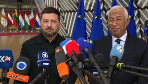 Zełenski negocjuje w Brukseli. "Nie zgodzimy się na ustępstwa terytorialne"