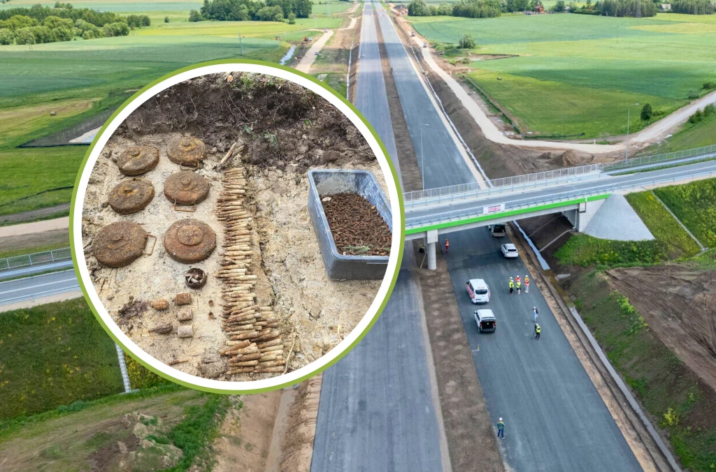 S19 Dukla-Barwinek. Saperzy odkryli 20 tys. sztuk amunicji.