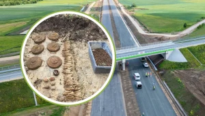 Niebezpieczne odkrycia na budowie S19. Wykrywacze metali pracowały non-stop