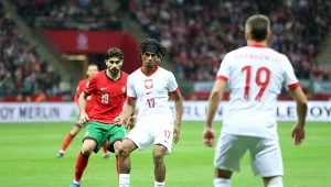 Maximillian Oyedele w meczu z Portugalią zanotował debiut w seniorskiej reprezentacji Polski