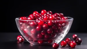 Obniża poziom złego cholesterolu, dba o układ moczowy i działa antyoksydacyjnie. Żurawina to prawdziwe superfood