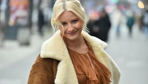 Małgorzata Kożuchowska oczarowała stylizacją. Jej płaszcz zrobił furorę 