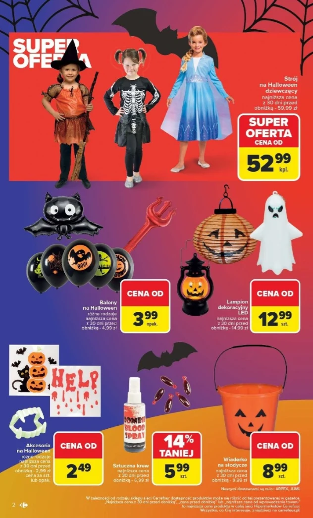 Halloweenowe hity w Carrefourze